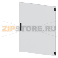 SIVACON, compartment door, right, IP40, H: 1100 mm, W: 800 mm, RAL 7035, Protection class 1 Siemens 8MF1180-2UT34-0BA2