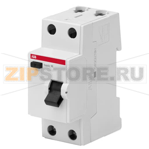 Выключатель дифференциального тока двухполюсный 40 A, 30 мA, BMF41240 ABB 2CSF602041R1400 