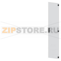 SIVACON, door, on the right, ventilated, IP40, H: 2200 mm, W: 400 mm, RAL 7035, Protection class 1 Siemens 8MF1240-2UT14-2BA2