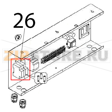 Fuse-holder Angelo Po IA101L Fuse-holder Angelo Po IA101LЗапчасть на деталировке под номером: 26