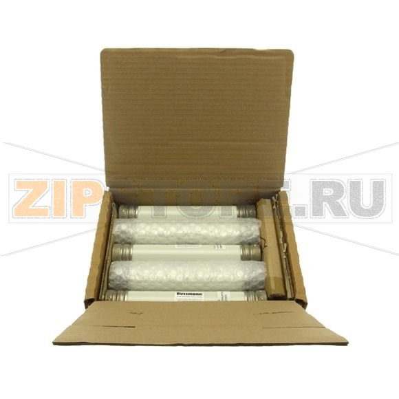 Предохранитель VT, 10 A, AC 7.2 kV, 40 кА, 220x41.3 мм, BS, IEC Eaton 7.2KV 10Amp 8" CAV FUSE 