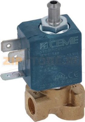 ЭЛЕКТРОМАГНИТНЫЙ КЛАПАН CEME 3-Х ХОДОВОЙ Ø 1/8&quot;F 230В 