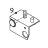 Bearing (front) - water pan Hoshizaki IM-65NE-25