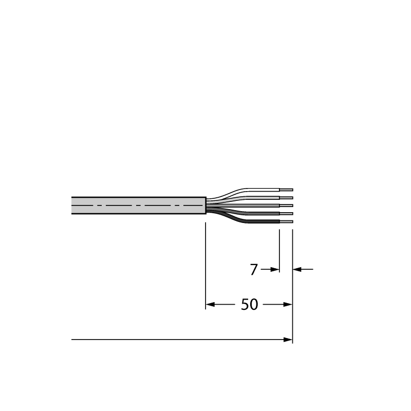 Кабель Turck WSC5701-15M 