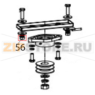 Hex nut Hurakan HKN-20SN Hex nut Hurakan HKN-20SNЗапчасть на деталировке под номером: 56