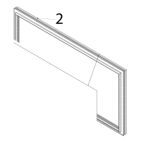 Door gasket Hoshizaki IM-65NE-25