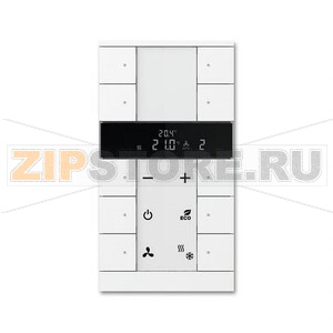 Регулятор комнатной температуры ведомый, 10 клавиш ABB 2CKA006330A0006 