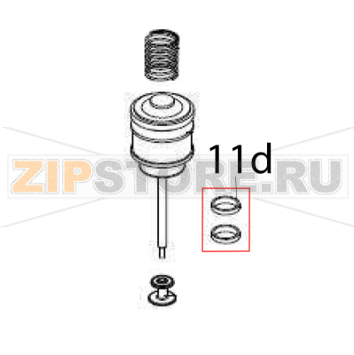 New model bearings for frappè blender (in couples) Vema FL 2005 New model bearings for frappè blender (in couples) Vema FL 2005Запчасть на деталировке под номером: 11d