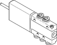 Распределитель с электроуправлением Festo MHE2-MS1H-5/2-QS-4-K