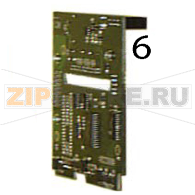 Control board Zebra TTP 1020 Control board Zebra TTP 1020Запчасть на деталировке под номером: 6