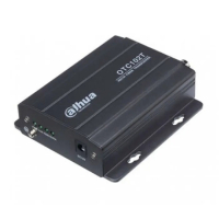 Передатчик HDCVI, оптоволоконный Dahua DH-OTC102T