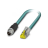 Кабель 1.2 м MOXA CBL-USBAMM12BMM5P-BK-120-IP68