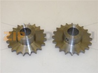 COPPIA PIGNONI ø 64 mm Z20 FORO ø 17 mm