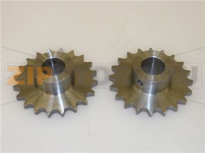 COPPIA PIGNONI ø 64 mm Z20 FORO ø 17 mm 