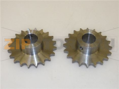 COPPIA PIGNONI ø 64 mm Z20 FORO ø 17 mm 