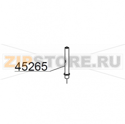 Ø10x51 lower/top rinse axle DIHR GS 50 Ø10x51 lower/top rinse axle DIHR GS 50Запчасть на деталировке под номером: 45265Название запчасти на английском языке: Ø10x51 lower/top rinse axle DIHR GS 50