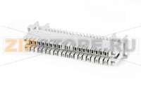 Hyperline KR-PL-10-CON-1 Плинт соединительный, на 10 пар, неразмыкаемый, маркировка 1-0