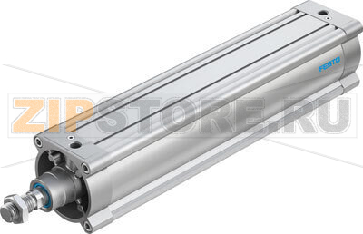 Пневмоцилиндр стандартный Festo DSBC-125-500-PPVA-N3 