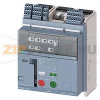 fixed-mounted molded case circuit breaker frame 1600; with RTC and 4AUX trip alarm switch S24; Icu "C" Icu=110kA @ 415V, 3-pole ETU360, LSIG, In=1600A rotary coding switch Ir=640...1600A Isd=1...10xIn, Ii=1.5...15xIn N conductor protec. adjustable opt. w.