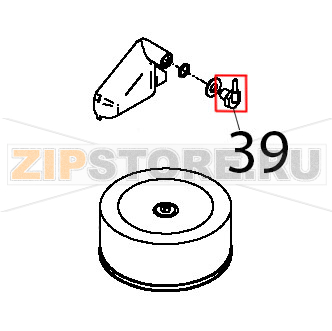 Portagomma campana pressostato Teikos TS601 Portagomma campana pressostato Teikos TS601Запчасть на деталировке под номером: 39
