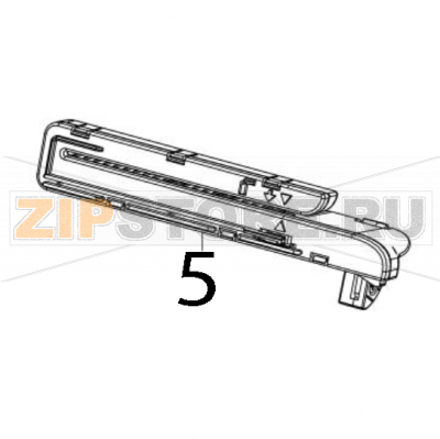 Media sensor assembly TSC MB340 Media sensor assembly TSC MB340Запчасть на деталировке под номером: 5