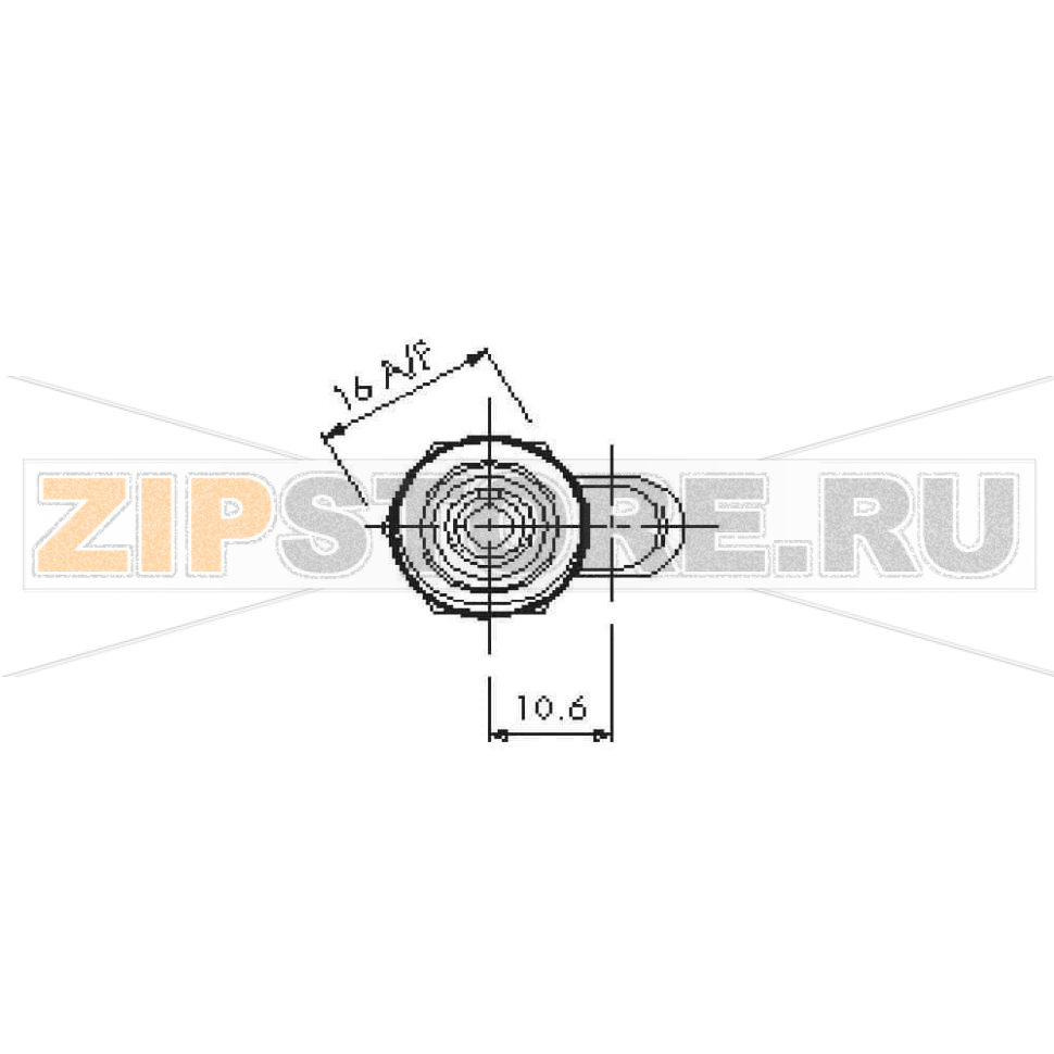 Датчик расхода для вертикального и горизонтального монтажа TE Connectivity FCS-03 