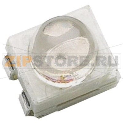 Светодиод 2300 мкд, SMD, PLCC4, красный, 30°, 50 мА, 2.2 В Avago Technologies HSMC-A430-W50M1 