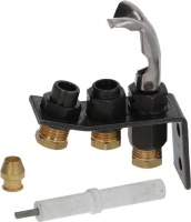 ПРАВОСТОРОННЕЕ ГНЕЗДО ОДНОПЛАМЕННОЙ НАПРАВЛЕННОЙ ЗАПАЛЬНОЙ ГОРЕЛКИ