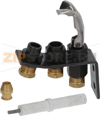 ПРАВОСТОРОННЕЕ ГНЕЗДО ОДНОПЛАМЕННОЙ НАПРАВЛЕННОЙ ЗАПАЛЬНОЙ ГОРЕЛКИ 