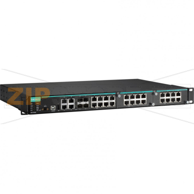 Коммутатор модульный MOXA IKS-6728A-4GTXSFP-HV-HV-T 