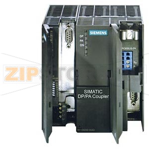 SIMATIC DP, DP/PA-COUPLER EEX (IB) ИСПОЛНЕНИЯ: СОГЛАСУЮЩИЙ МОДУЛЬ PROFIBUS-DP/ PROFIBUS-PA ПО IEC 61158-2, СТЕПЕНЬ ЗАЩИТЫ IP20, РАСШИРЕННЫЙ ДИАПАЗОН РАБОЧИХ ТЕМПЕРАТУР, ТОК НАГРУЗКИ ШИНЫ PROFIBUS-PA ДО 110 МА Siemens 6ES7157-0AD82-0XA0 