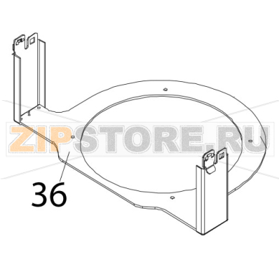 Fittings for rearpart compl. Bear Varimixer AR80 VL-1S Fittings for rearpart compl. Bear Varimixer AR80 VL-1SЗапчасть на деталировке под номером: 36