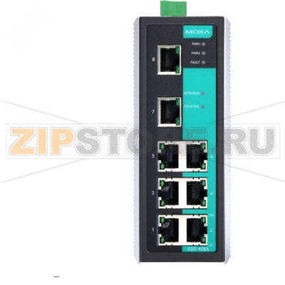 Коммутатор MOXA EDS-408A-1M2S-SC-T 