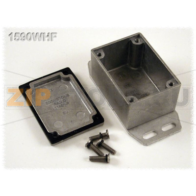 Корпус алюминиевый 52.5x38x31 мм, серый, 1 шт Hammond 1590WHF 