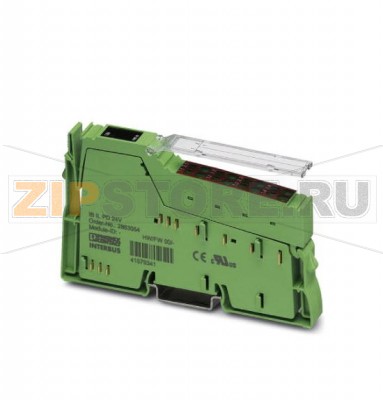 Клеммный модуль для распределения потенциала (24 В) Phoenix Contact IB IL PD 24V-PAC в комплекте с дополнительными принадлежностями (соединительный штекер и держатель для маркировки), подвод напряжения питания 24 В из сегментной цепи (US).Минимальный заказ: 1 шт.Упаковка: 1 шт.
