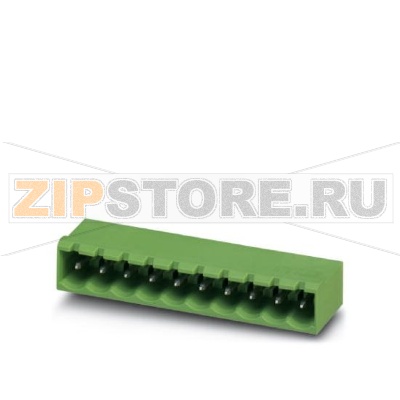 Ответная часть разъема Phoenix Contact EMSTBA 2,5/14-G-5,08 Номинальный ток: 12 А, Расчетное напряжение (III/2): 320 В, Полюсов: 14, Размер шага: 5,08 мм, Цвет: зеленый, Поверхность контакта: олово, Монтаж: Запрессовка.Минимальный заказ: 50 шт.Упаковка: 50 шт.