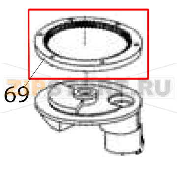 Within the ring gear Hurakan HKN-IP10F Within the ring gear Hurakan HKN-IP10FЗапчасть на деталировке под номером: 69