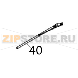 Трубка датчика Abat ЛГ-1200Ч-01 Трубка датчика Abat ЛГ-1200Ч-01Запчасть на деталировке под номером: 40