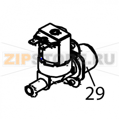 Simple solenoid valve Fagor LA-25 TP2 E Simple solenoid valve Fagor LA-25 TP2 EЗапчасть на деталировке под номером: 29Название запчасти Fagor на английском языке: Simple solenoid valve LA-25 TP2 E.