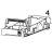 Inner lid w/o printhead Zebra ZD611 Direct Thermal