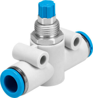 Дроссель с обратным клапаном Festo GR-QS-8