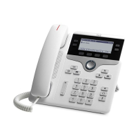 IP-телефон 220 В, 2xGE (PoE), 4 линии, SIP/SCCP, 396x162 пкс, RJ-9 Cisco CP-7841-W-K9