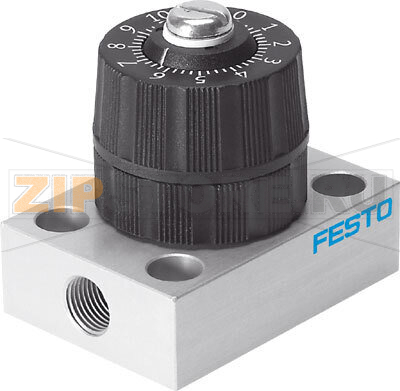 Дроссель прецизионный Festo GRPO-70-1/8-AL 