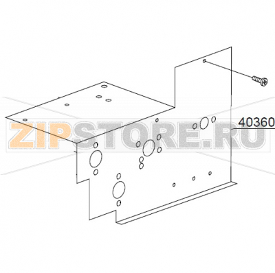 Electric component panel DIHR GS 40 Electric component panel DIHR GS 40Запчасть на деталировке под номером: 40360Название запчасти на английском языке: Electric component panel DIHR GS 40