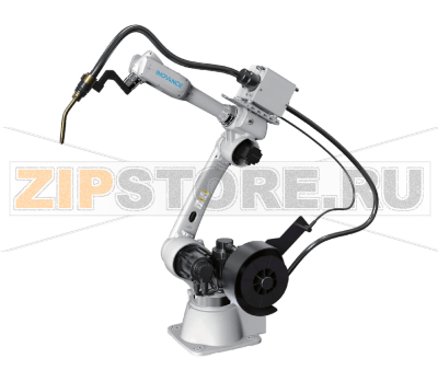 Робот сварочный, шестиосевой, нагрузка: 10 кг, радиус действия: 2045 мм, кабель: 5 м, повторяемость: ±0.05 мм, IP65 Inovance IR-R10-200S5-HJ-INT 