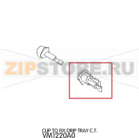Clip to fix drip tray C.T. Unox XVC 315G