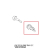 Clip to fix drip tray C.T. Unox XVC 315G