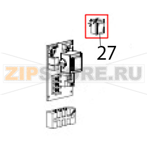 Power switch Hurakan HKN-HVZ60 Power switch Hurakan HKN-HVZ60Запчасть на деталировке под номером: 27