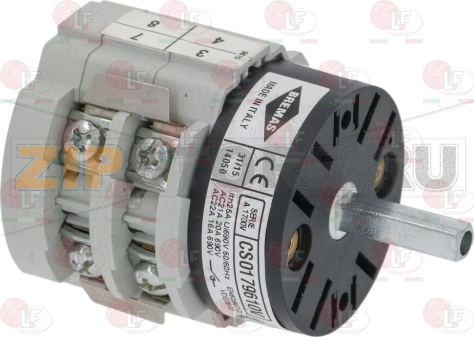 ПАКЕТНЫЙ ПЕРЕКЛЮЧАТЕЛЬ , ПОЗИЦИИ 0-2 16A 300V 