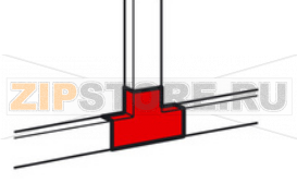 T-образный отвод - для мини-каналов Metra - 40x16 